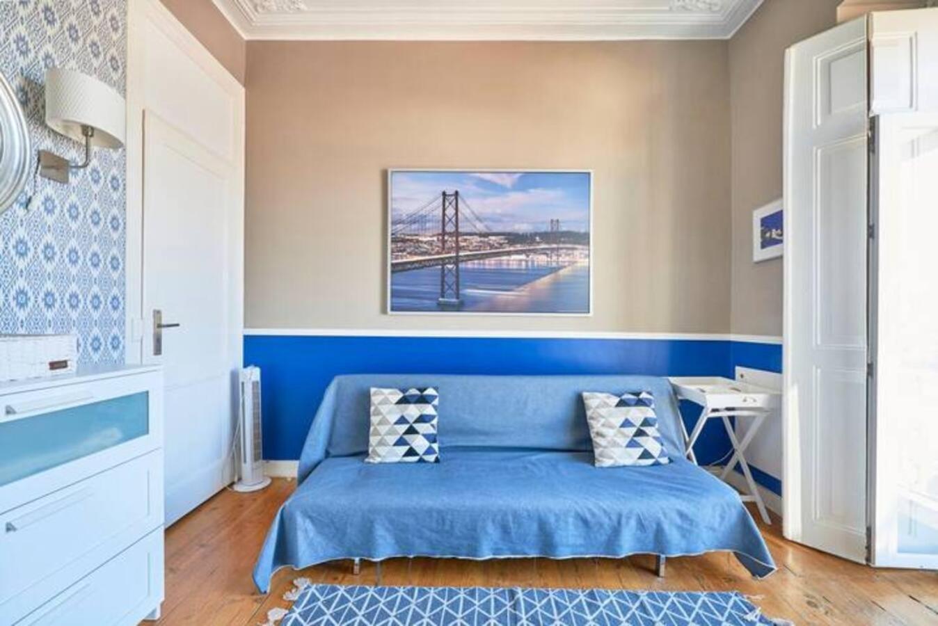 Central & Calm With Great View Lisboa Dış mekan fotoğraf